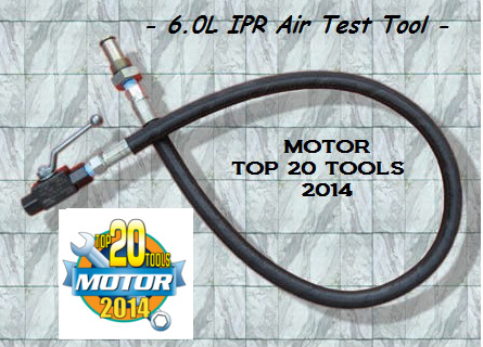  6.0L High Pressure Oil System IPR Air Test Tool 6.0L IPR Air Test Tool, 6.0 IPR Air test tool, AccurateDiesel 6.0L IPR air test tool, 6.0L IPR air test fitting, 6.0 IPR test fitting, Accuratediesel.com 6.0 IPR air test fitting, 6.0L Powerstroke IPR air test fitting, 6.0L air test fitting, 6.0L air test tool Diesel Tech Ron, 6.0L IPR Air test tool Motor Top 20 Tools