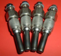1977-1991 VW 1.5L/1.6L NEW DUAL COIL GLOW PLUG SET OF 4 FOR VOLKSWAGEN